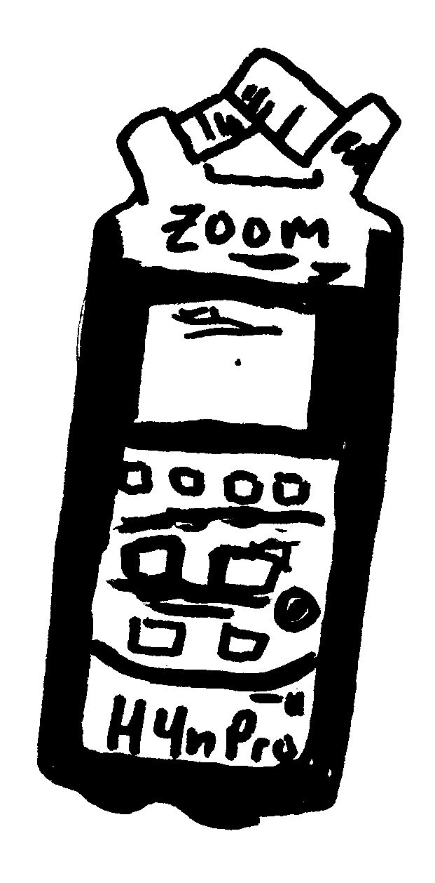 Zoom H4n Pro recorder